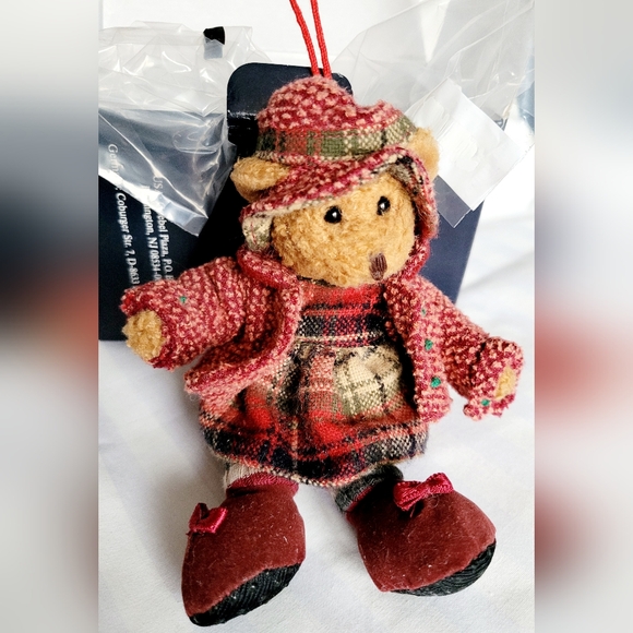 RUSS Alpine Teddies Brown Bear Girl Plush Realistic Wool Stuffed Animal Toy 6 " - Picture 15 of 15